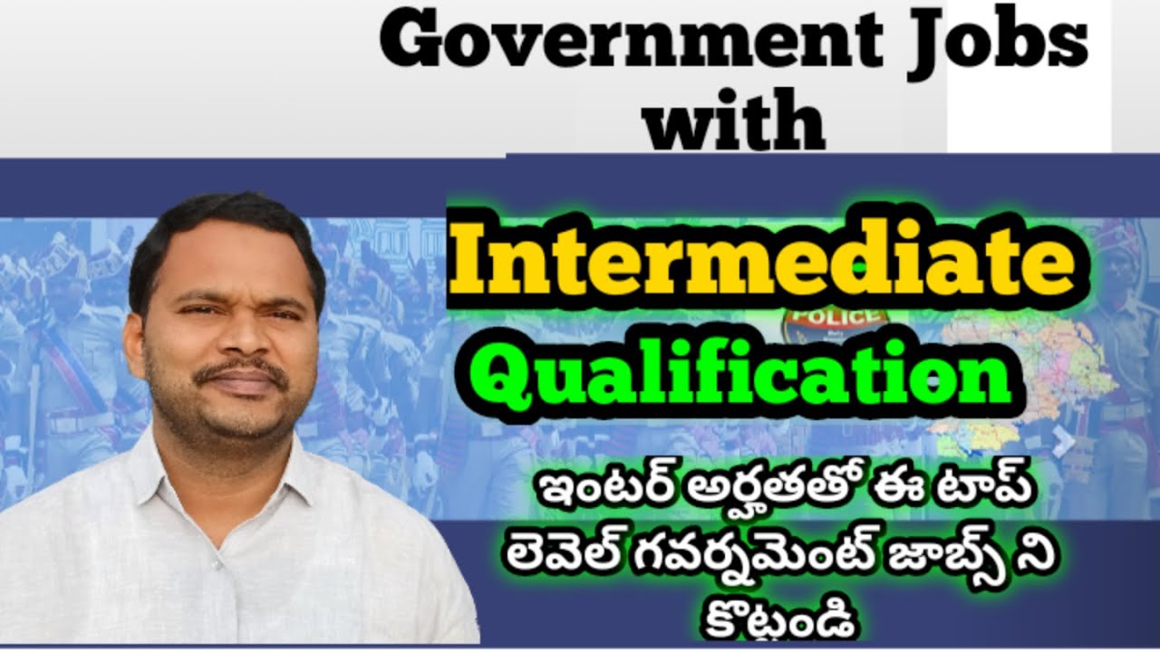 Jobs With Inter Qualification (10 +2) #interafterjobsingovt #governmentjobsafterinter #+2jobs