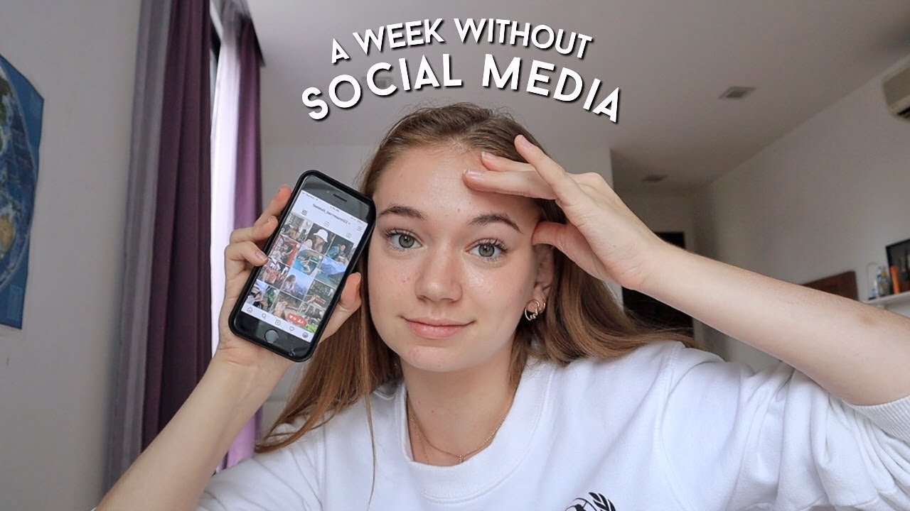 I did a social media detox...