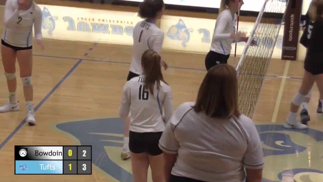 Watch Highlights of Volleyball's 3-0 NESCAC Win over Bowdoin
