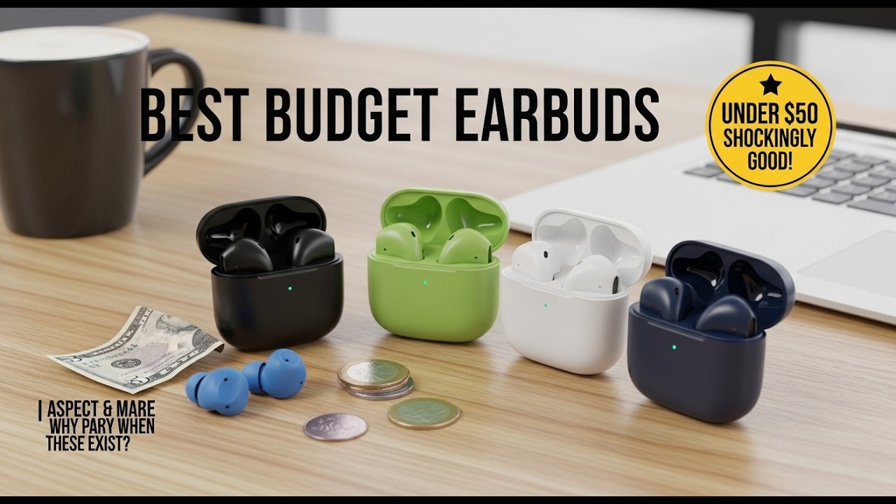 TOP 5 Best Budget Earbuds 2026 | Top 5 Cheap Earbuds That Sound Amazing!