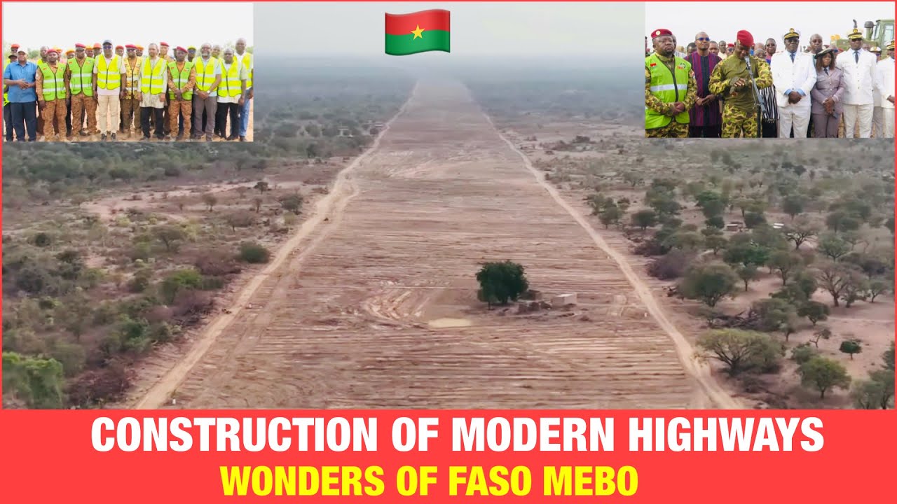FASO MEBO: Инспекция развития современной инфраструктуры Буркина-Фасо
