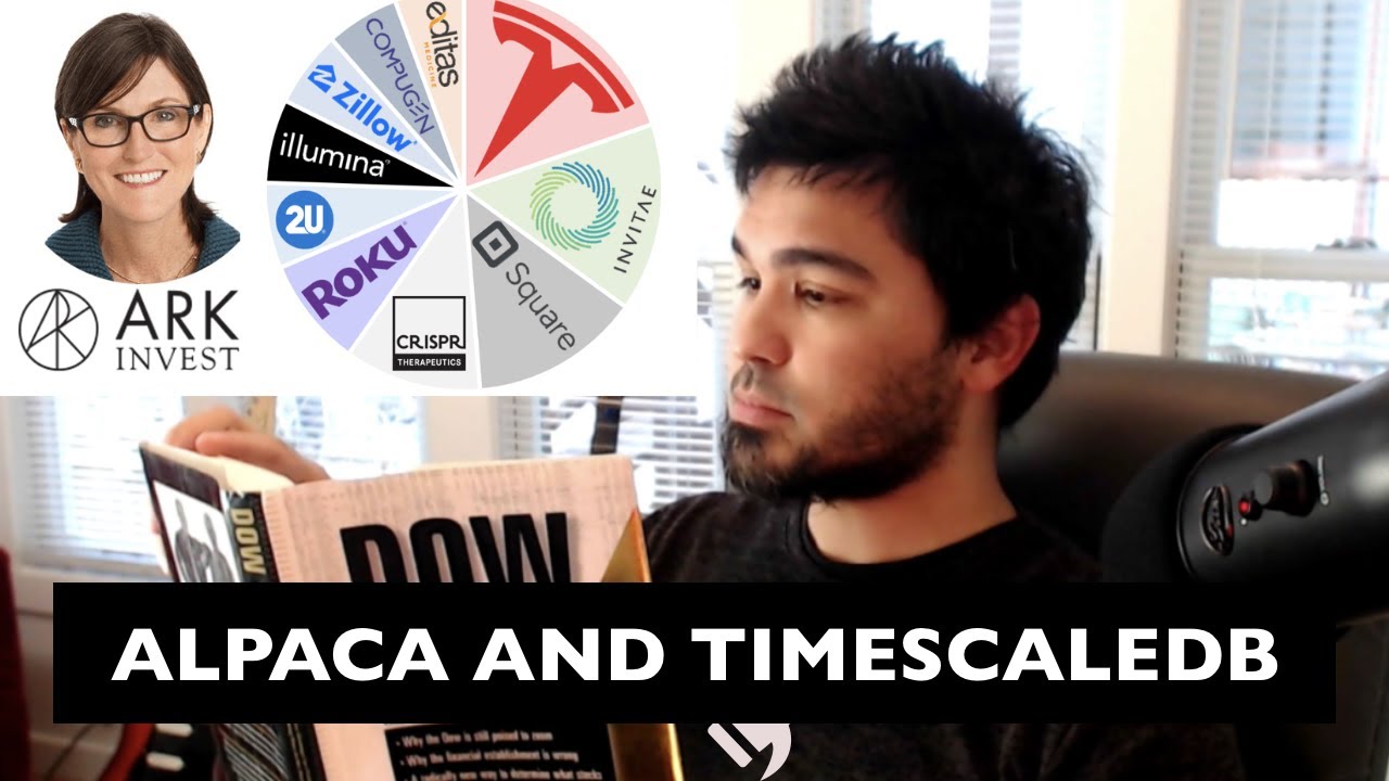 Alpaca API, PostgreSQL, and TimescaleDB
