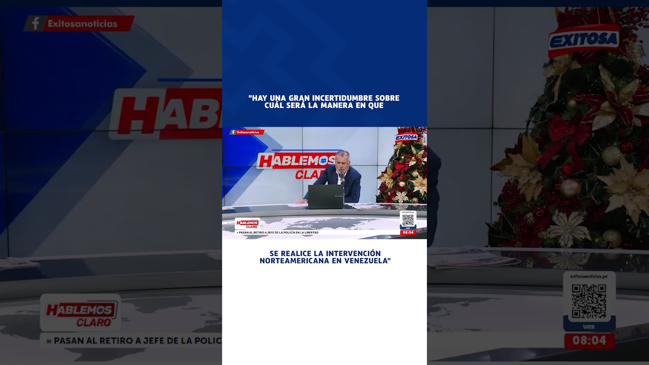 🔴🔵 Nicolás Lúcar: "Hay incertidumbre sobre cómo se realizará la intervención de EE.UU. en Venezuela"