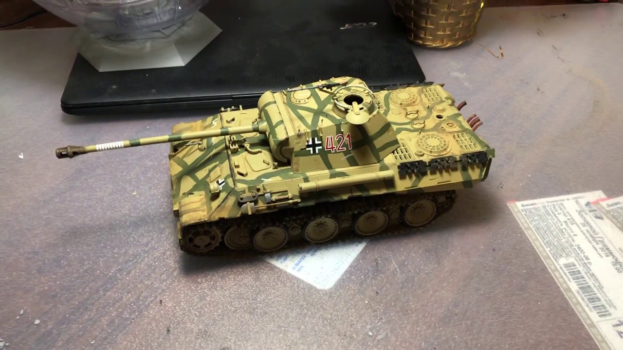 Обзор на Panther от “Tamiya”