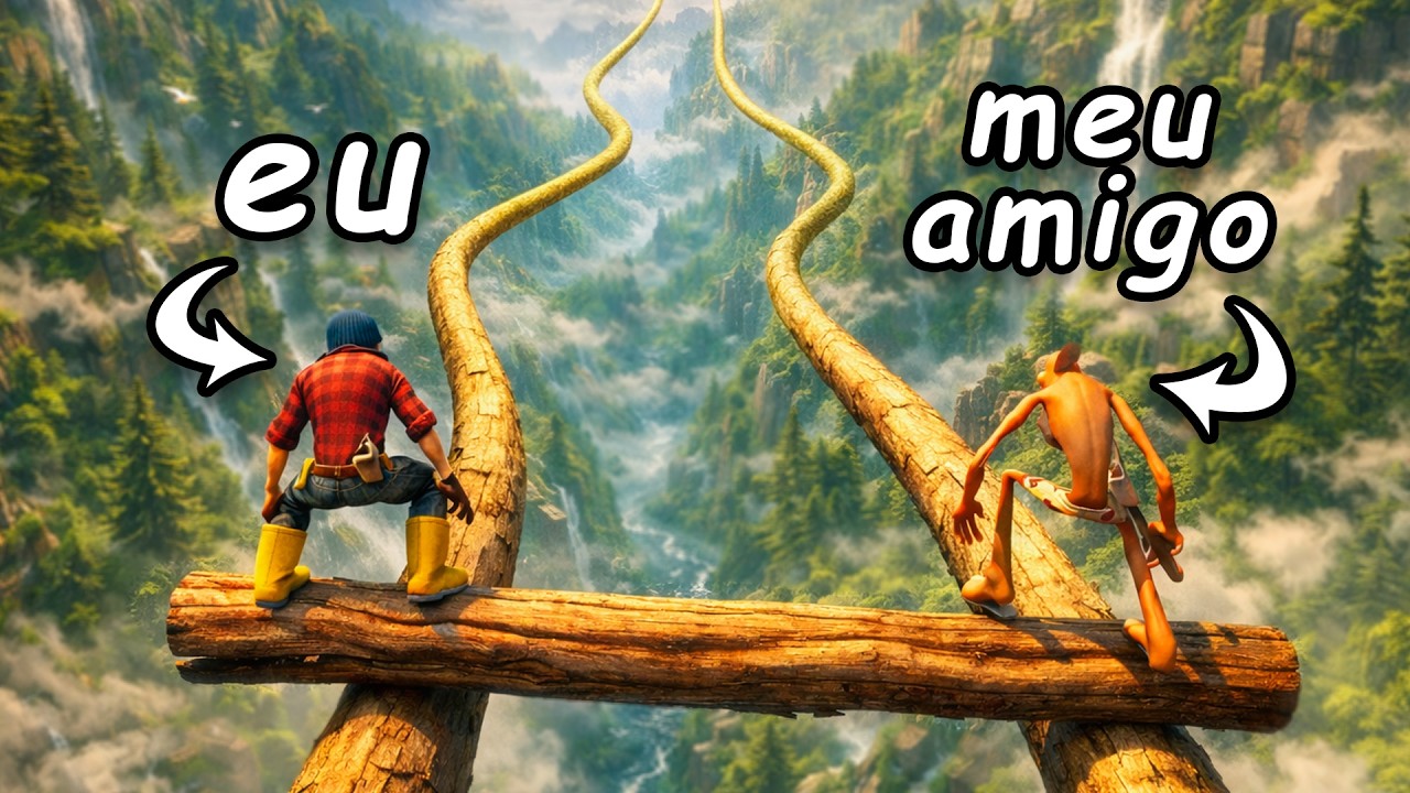NUNCA jogue isso com seu melhor amigo! – Log Riders