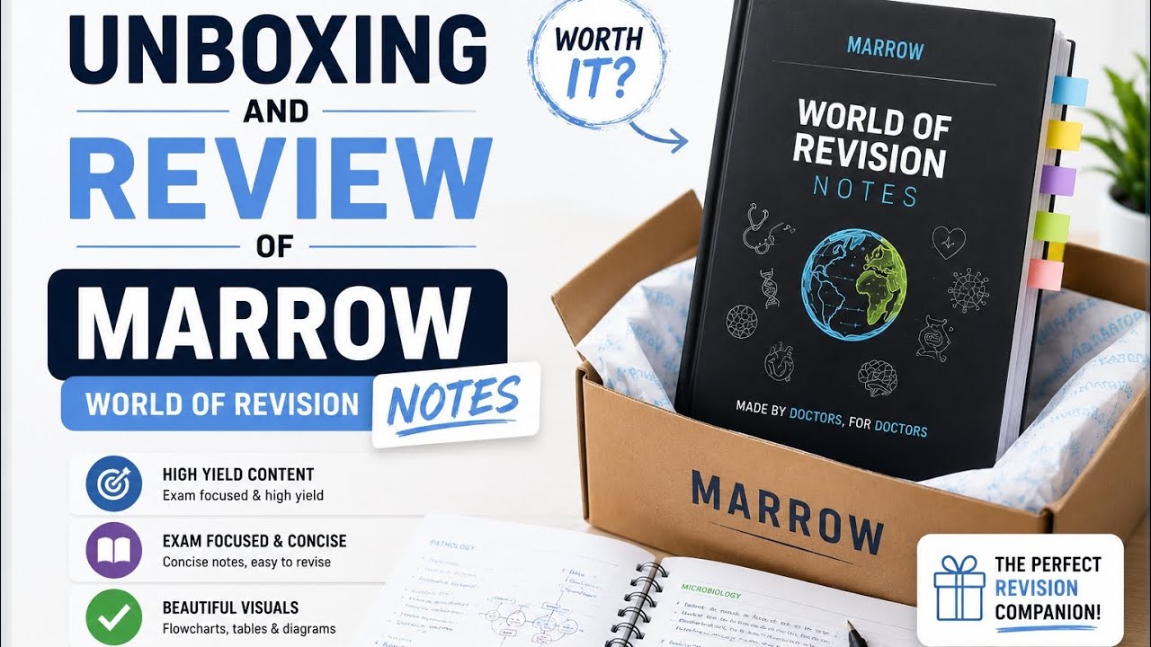 Unboxing and review of Marrow WORLD OF REVISION notes