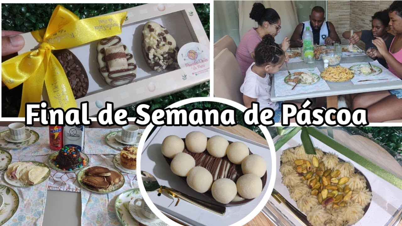 Final de semana de páscoa