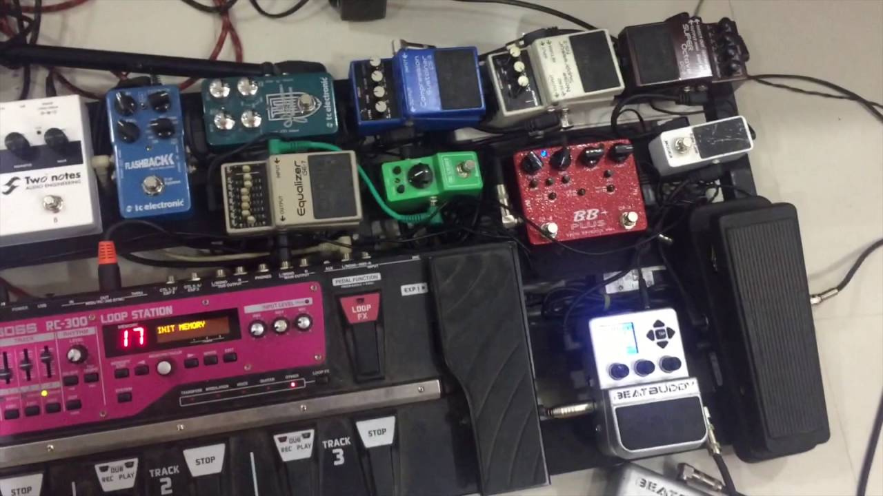 Beatbuddy and BOSS RC 300  Loopstation in midi sync, tutorial and walkthrough