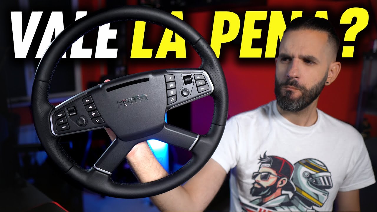 Ha davvero SENSO spendere soldi per un VOLANTE DA CAMION? - Recensione MOZA TRUCK WHEEL