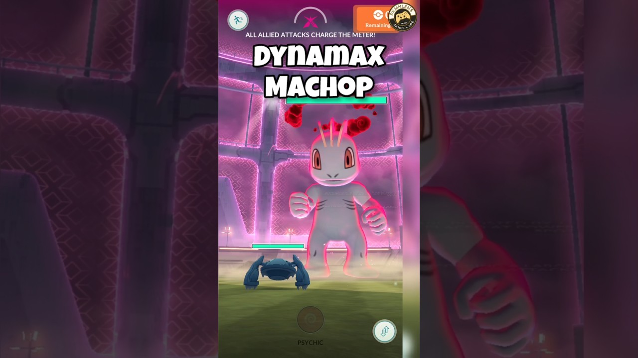 Dynamax Machop now in Pokemon GO! 