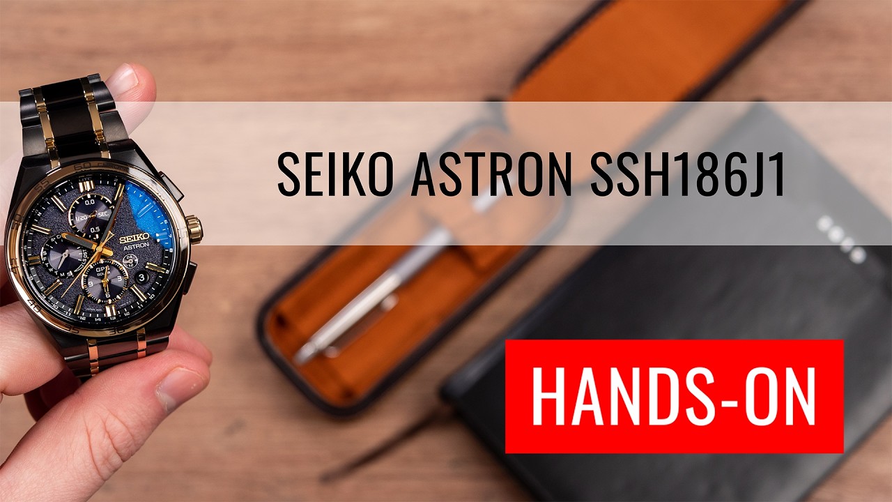 HANDS-ON: Seiko Astron Solar GPS SSH186J1 Seiko 145th Anniversary Limited Edition 1450pcs