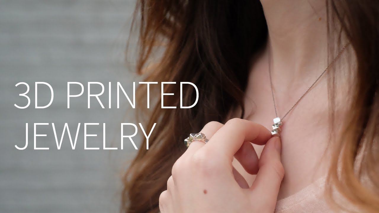 3D printed metal jewelry (+unboxing)