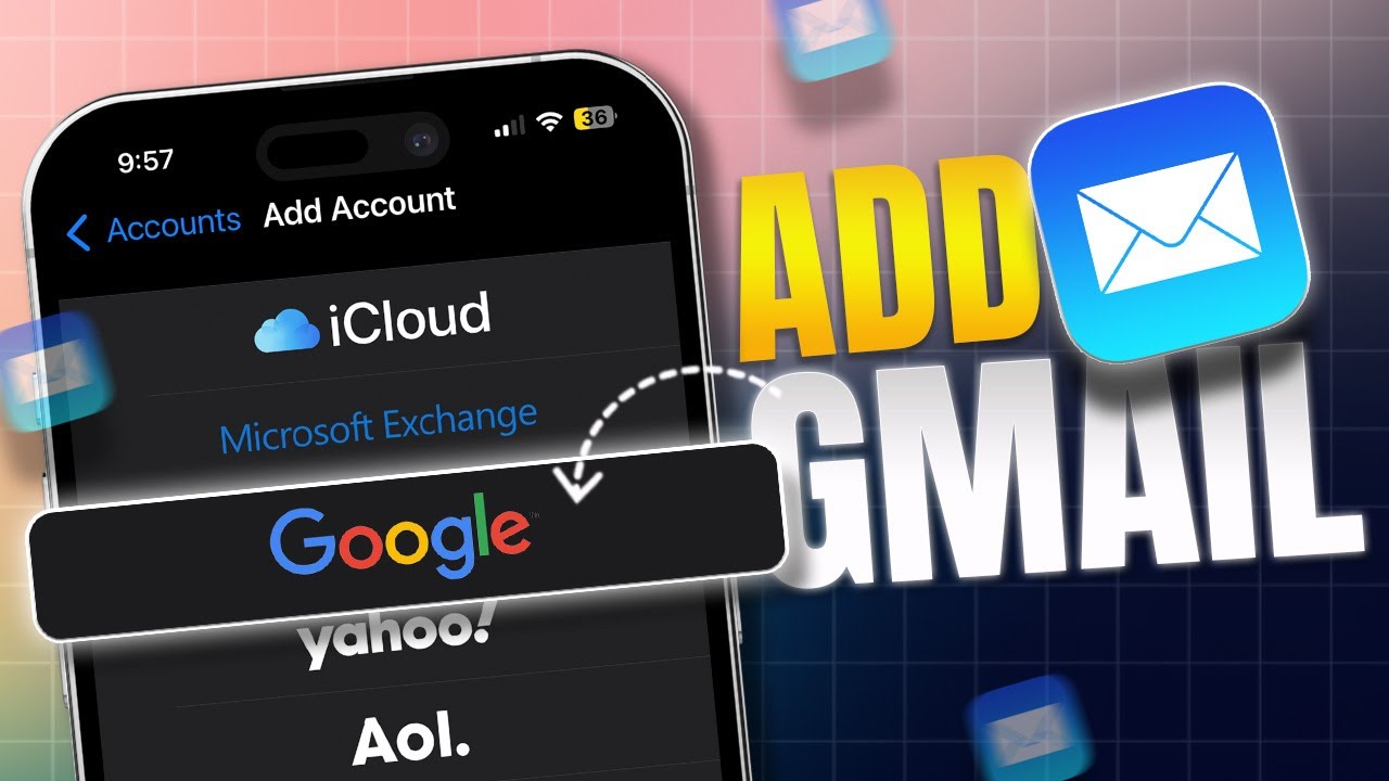 How to Add Gmail to your iPhone Mail App | Set Up Gmail Account in Apple Mail App
