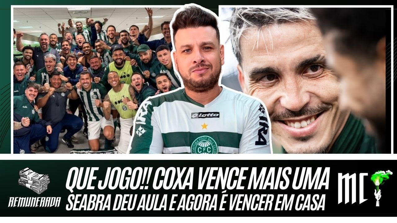 QUE JOGO!! COXA VENCE MAIS UMA | SEABRA DEU AULA E AGORA É VENCER EM CASA