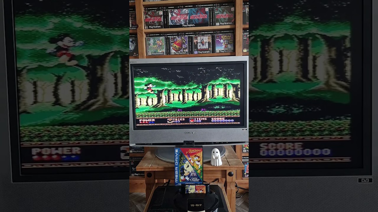Дональд Дак Крякшот и Замок Иллюзий Микки для Sega Mega Drive