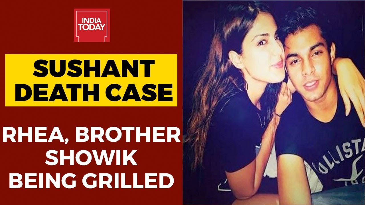 Sushant Singh Rajput's Death Case: Rhea, Brother Showik Being Grilled By CBI | Munish Pandey Reports