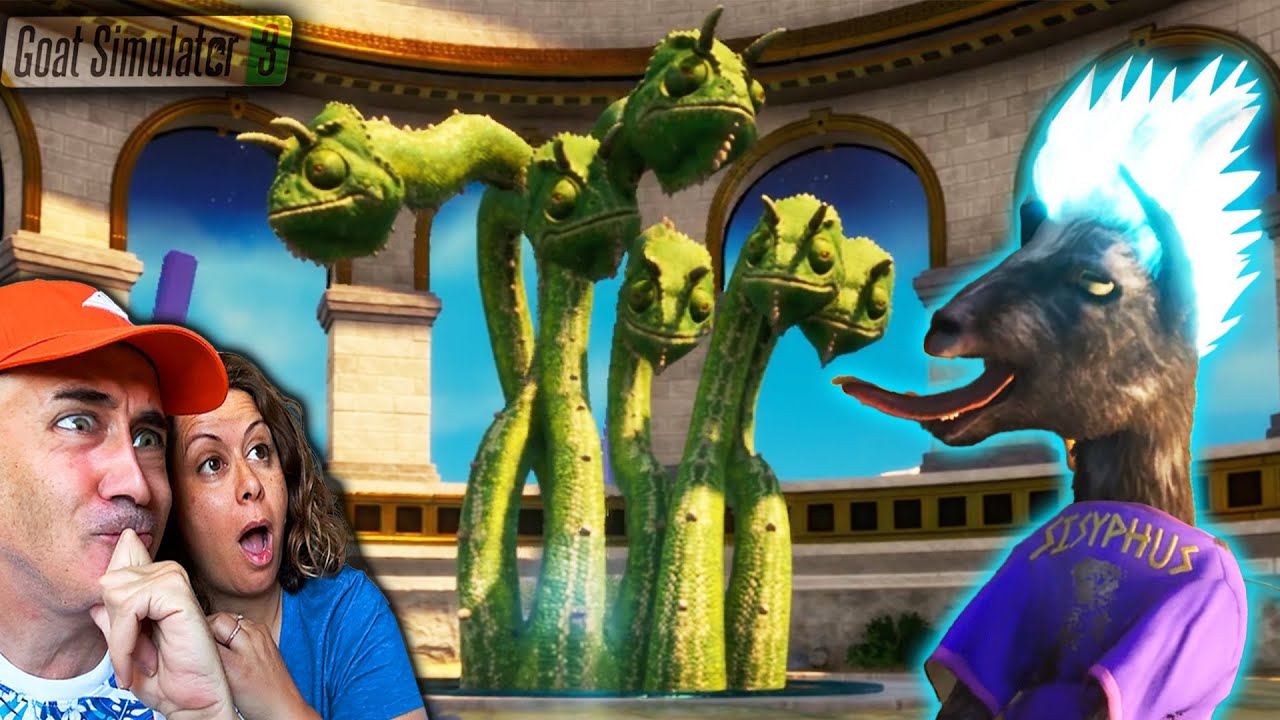 Cabras LOCAS vs. Hydra camaleon!!