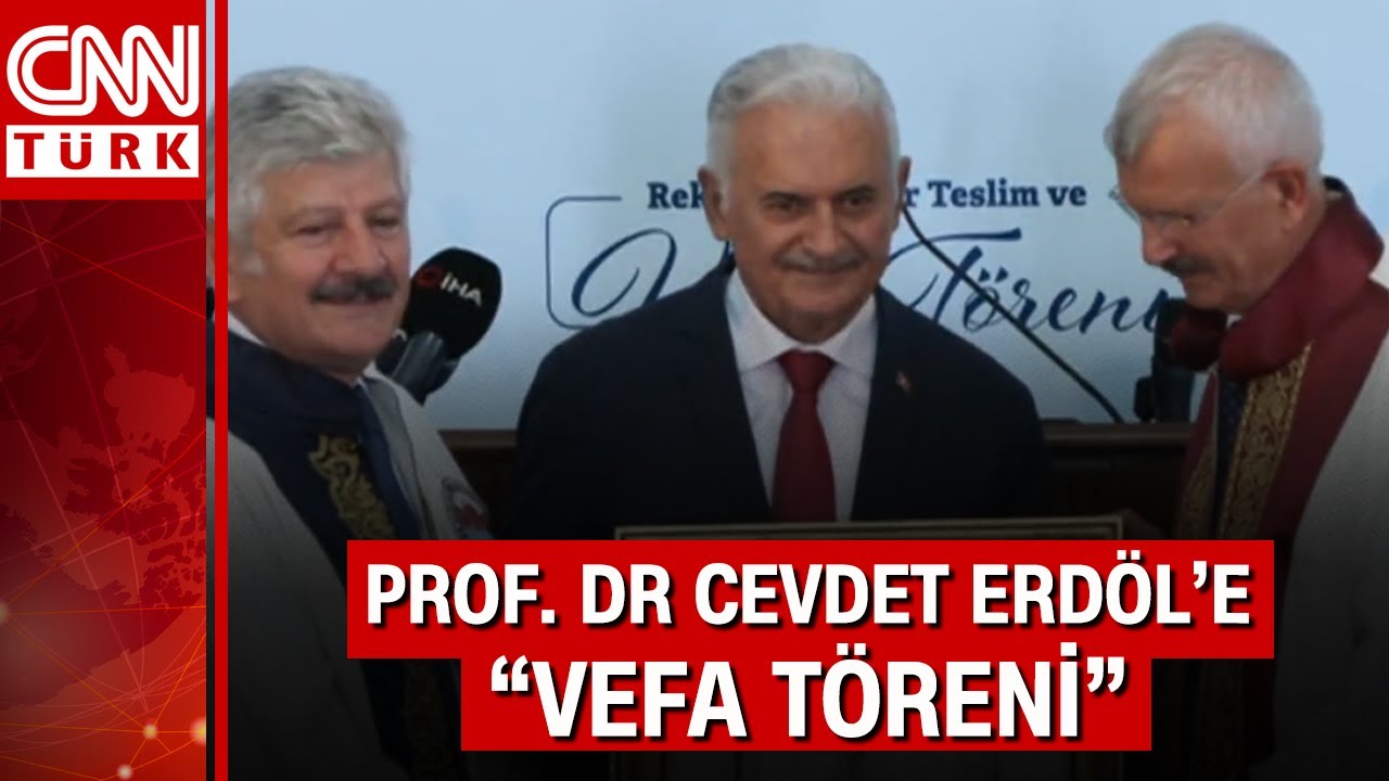 Sağlık Bilimleri &Uuml;niversitesi'nde 8 yıl g&ouml;rev alan Prof. Dr. Cevdet Erd&ouml;l'e 
