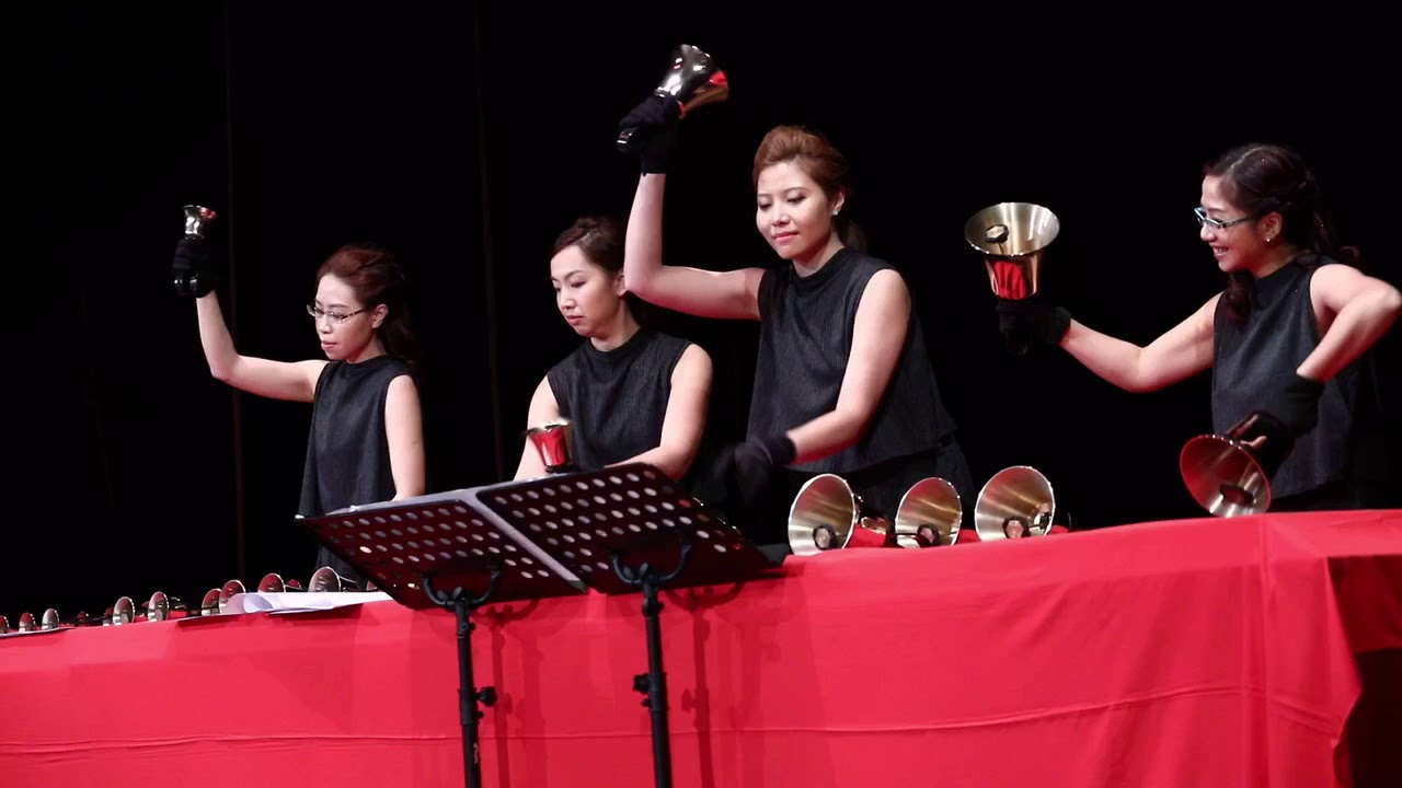 香港手鈴四重奏 Bellprints Handbell Ensemble - What Child Is This | Handbell Quartet