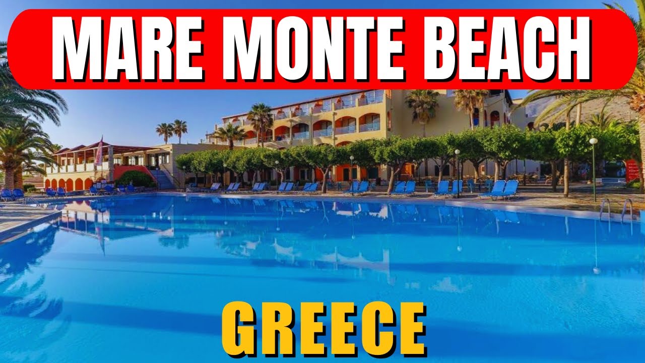 Обзор отеля Mare Monte Beach Hotel Crete – лучший семейный и романтический отдых на пляже в Греции