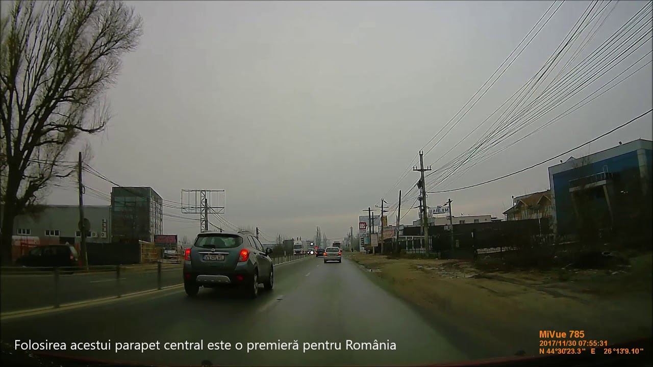 Parapet central metalic de tip elastic, cu cabluri, premiera in Romania
