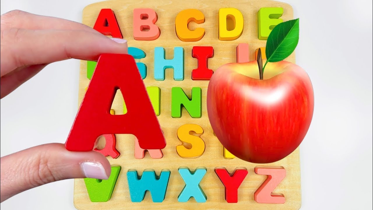 Best Learn ABC, Animals Shape Matching Puzzle, Numbers and Shapes | Preschool Toddler Learning Video