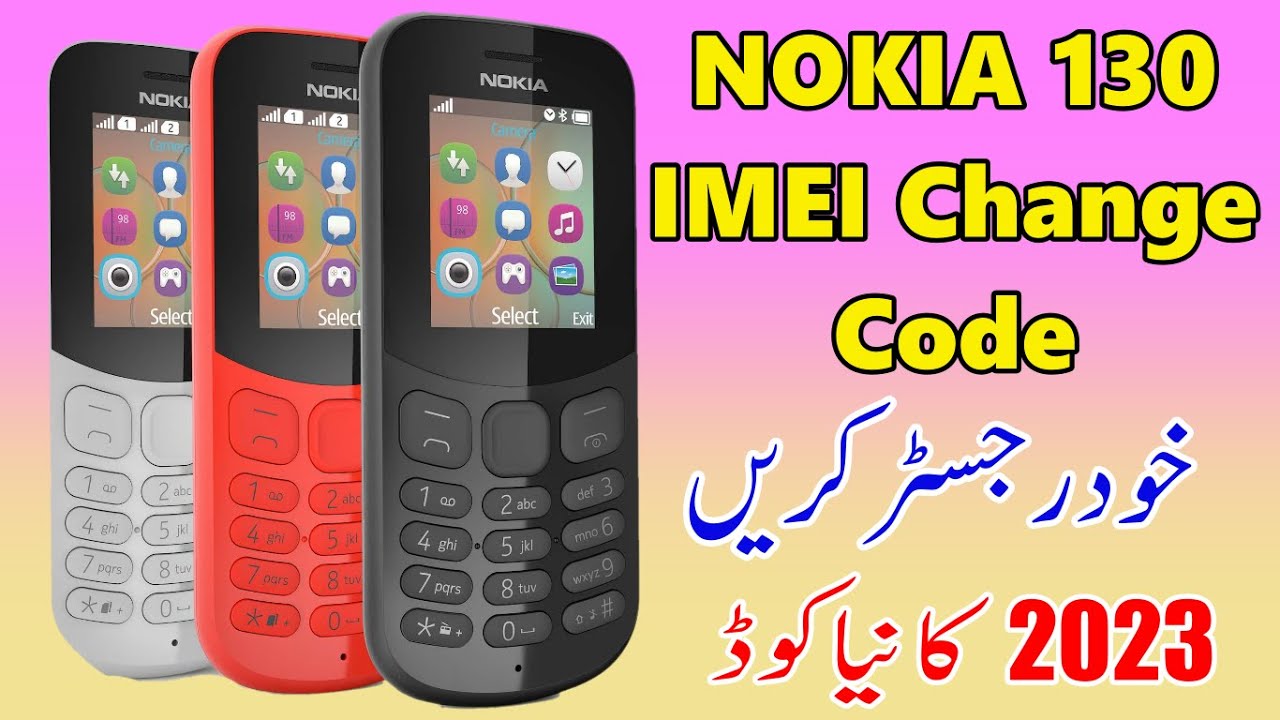 nokia 130 imei change code/2023