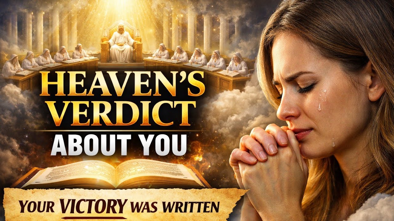 A Verdict Was Released in Heaven About You (Your Victory Was Already Written) #godsays #godmessage 
