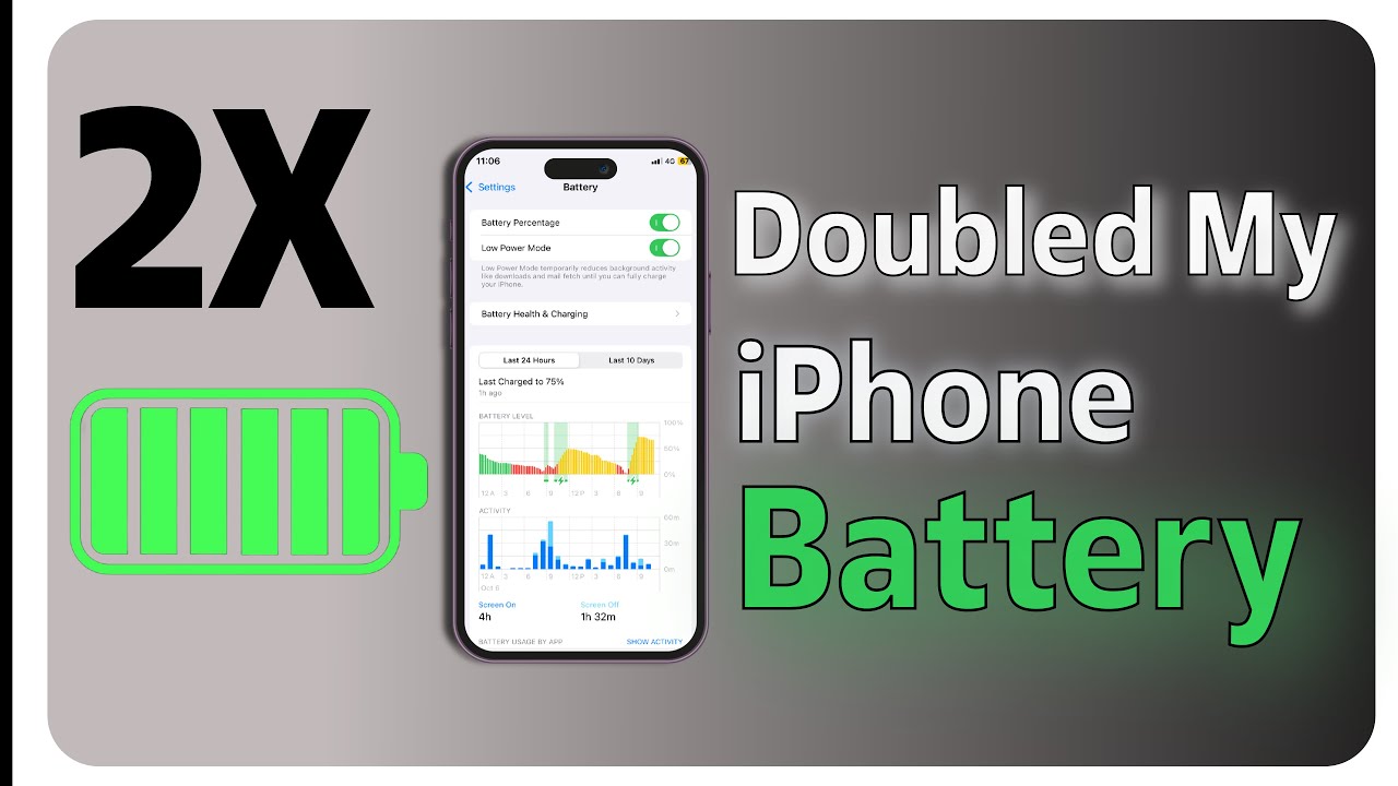 IOS 18 Boost iPhone Battery Life with These Tips : work on any IOS