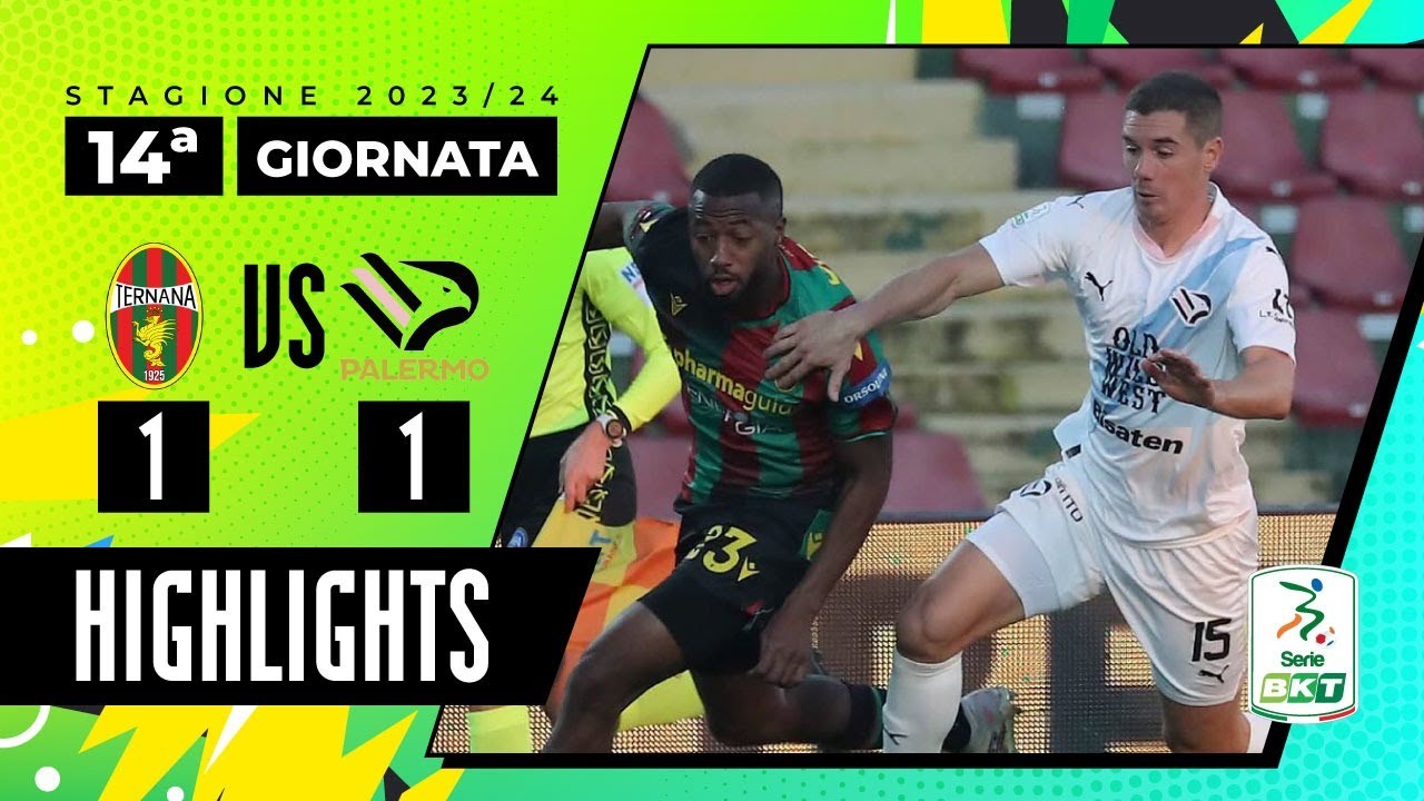 Ternana vs Palermo 1-1 | Difensori goleador nel pari del Liberati | HIGHLIGHTS SERIE BKT 2023 - 2024