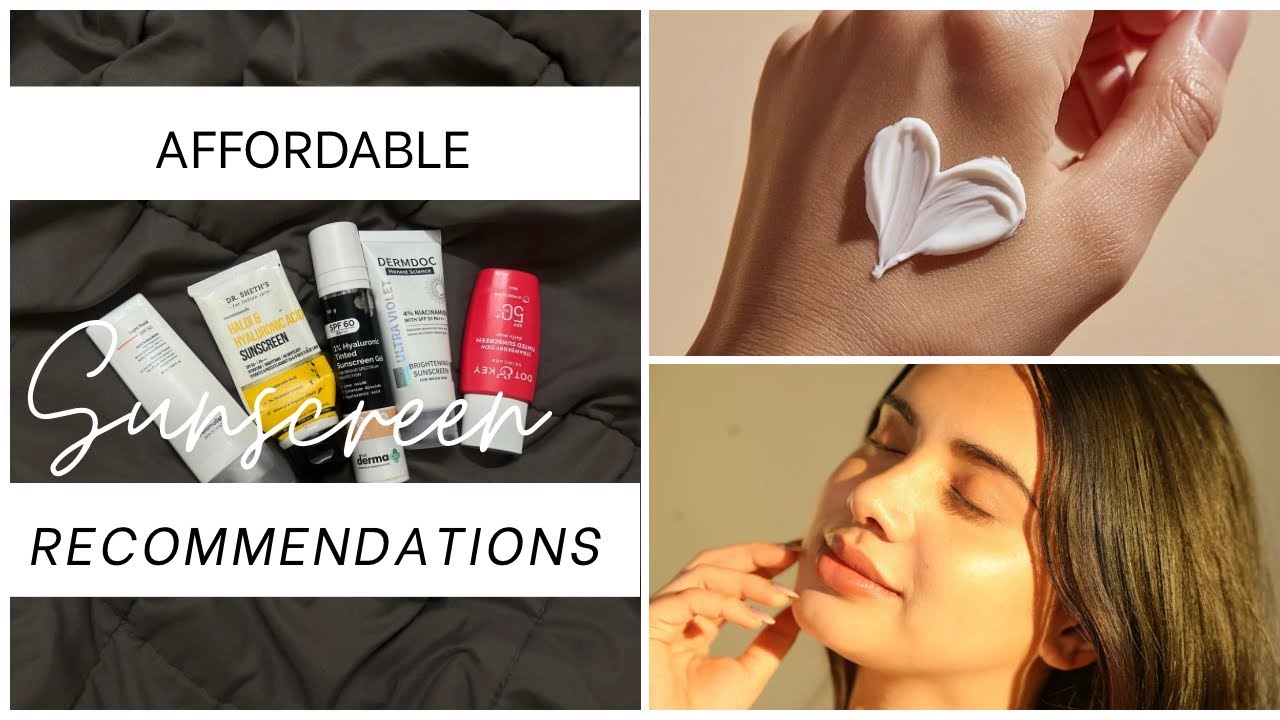 Best Budget Sunscreens for Every Skin Type ☀️| Honest Review + How to Pick the Right SPF