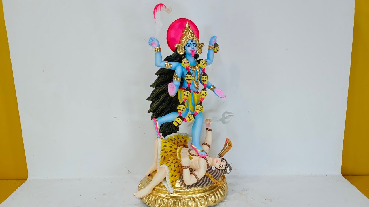 how to making maa Kali Murti small , Kali Murti, Kali doll, Kali Thakur, Kali banana,