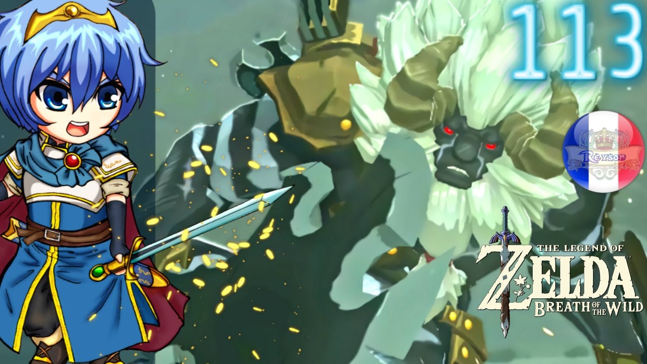 Zelda Breath Of The Wild #113 Lynel Blanc !