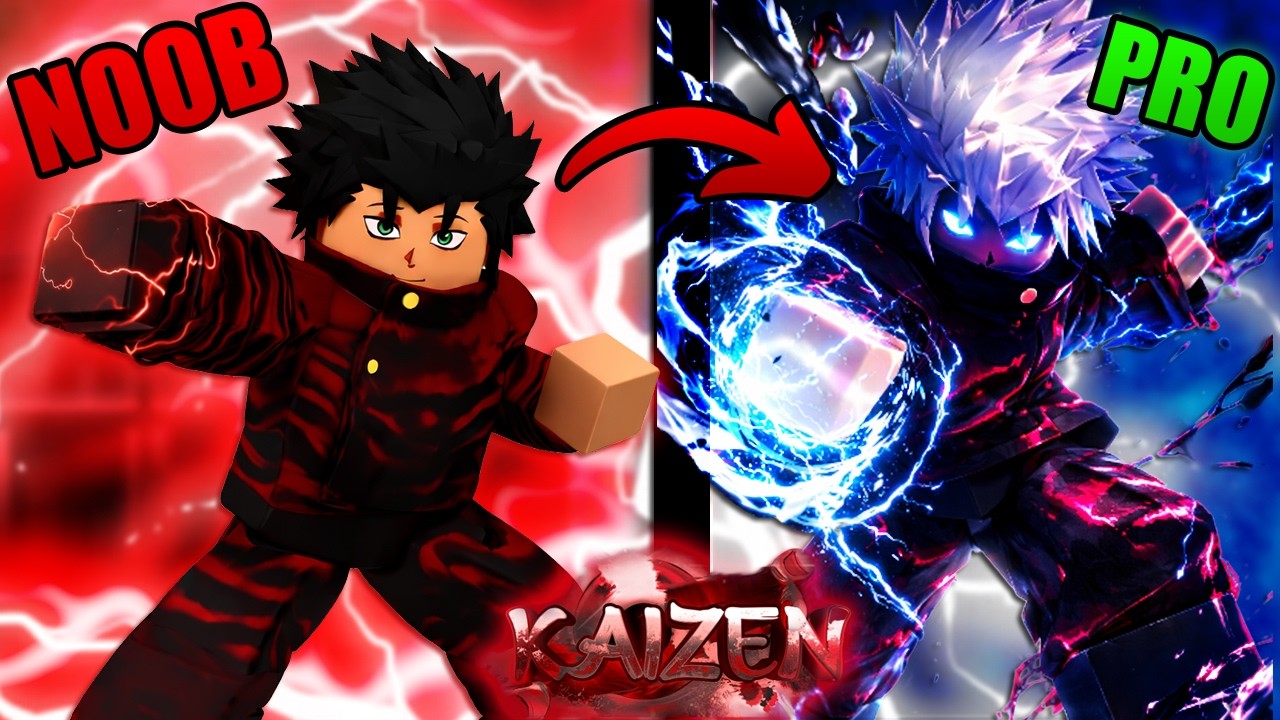 I Went From NOOB To PRO On Kaizen Roblox!!