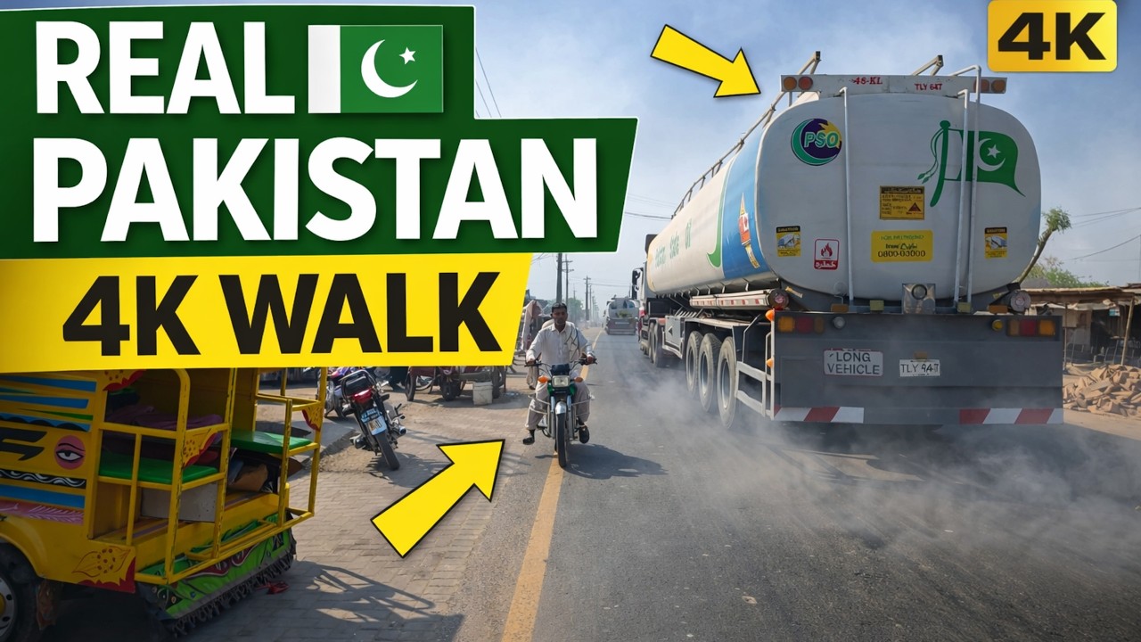 You Won’t Believe This Is Pakistan 😮 | Real Street Life 4K