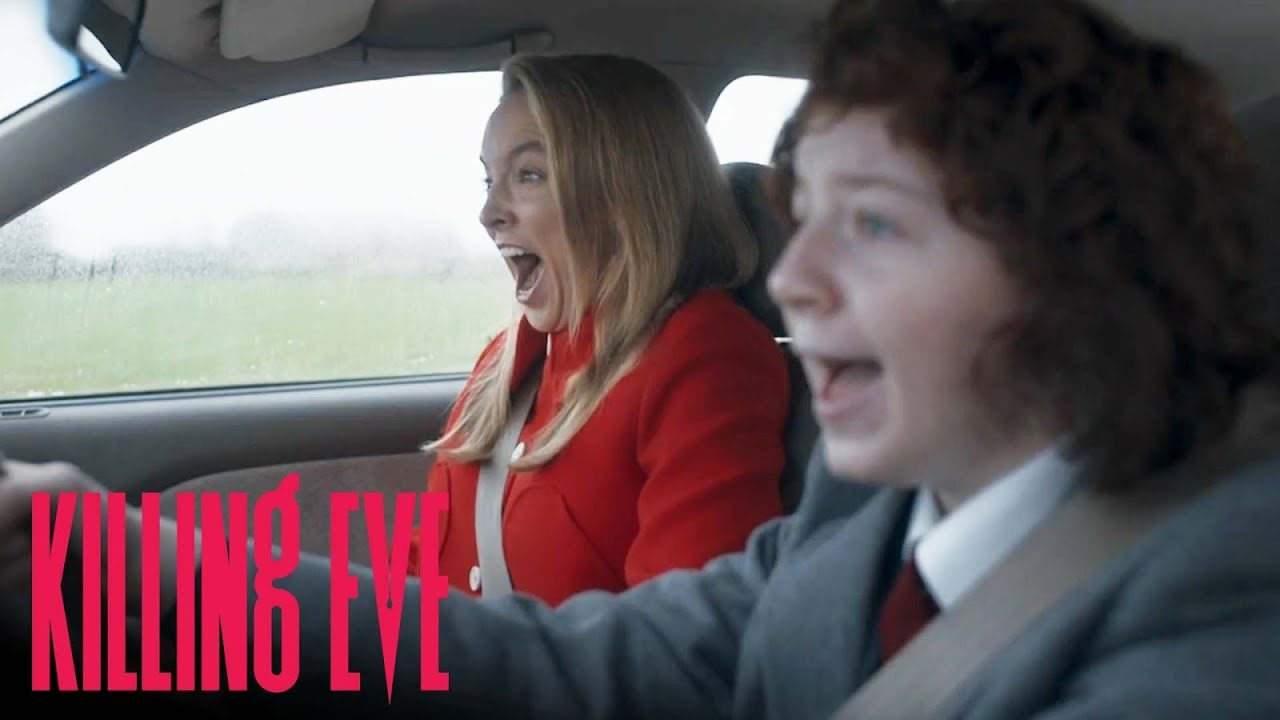 Villanelle Convinces Irina To Skip School To Go For A Joyride | Killing Eve