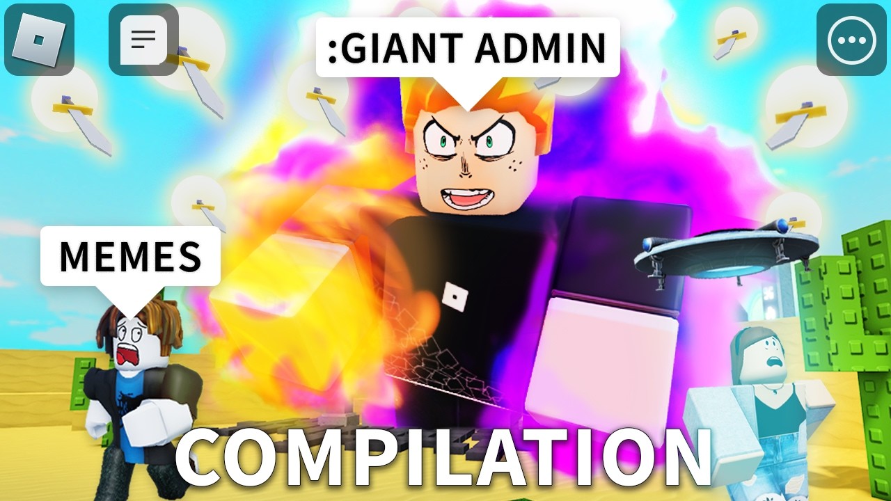 ❗️ADMIN❗️ ROBLOX Ability Wars: Funny Admin Moments & Memes Compilation 😂