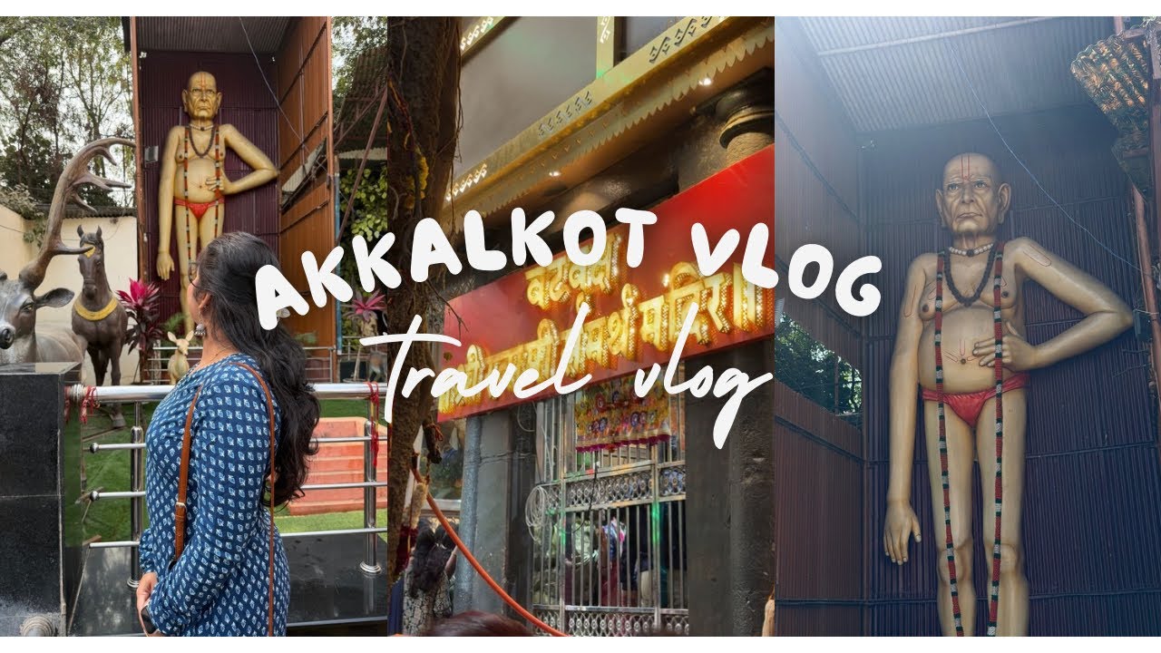 Akkalkot Vlog |  Shree Swami Samarth 🙏 | This Place Changed My Energy ✨