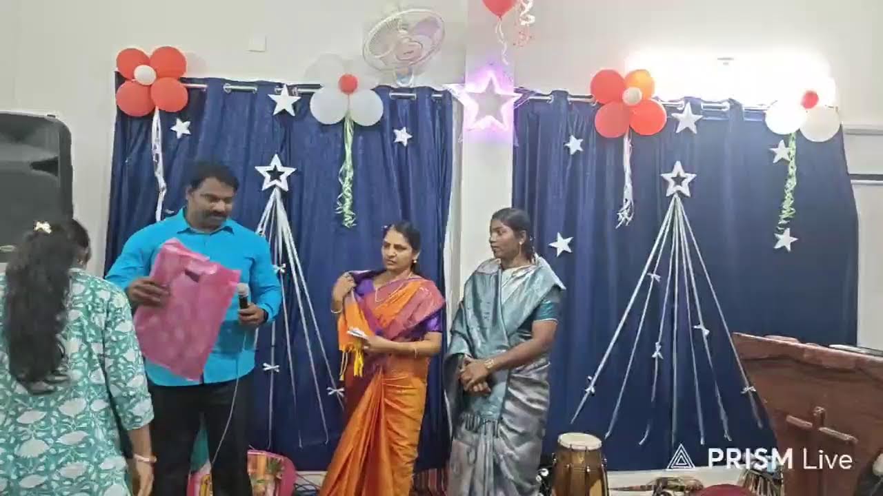 Live streaming of Pastor VVD Prasad