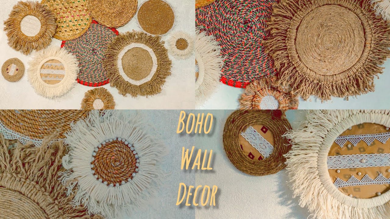 Wall Decor ||By Ferdousi Bristy ||Boho Theme||Set of -10 || What about price?