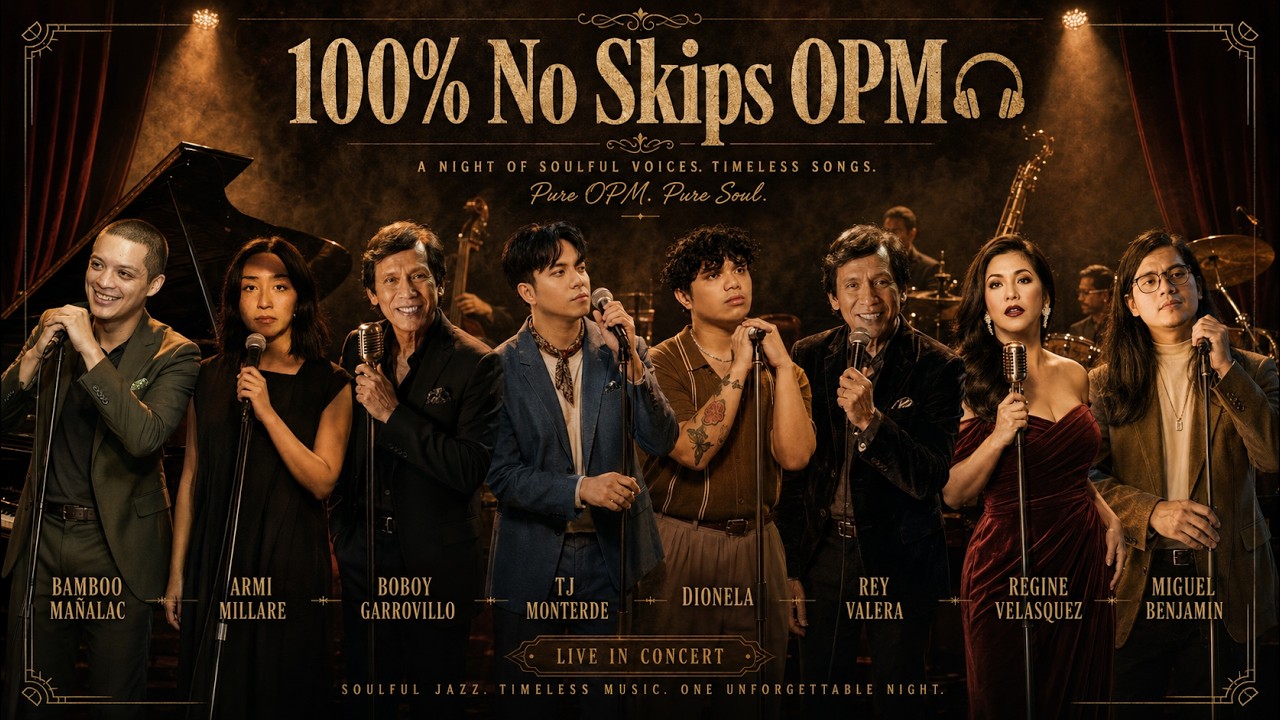 No Skip OPM Masterpieces - The Greatest Tagalog Hits (Soul Jazz Covers)
