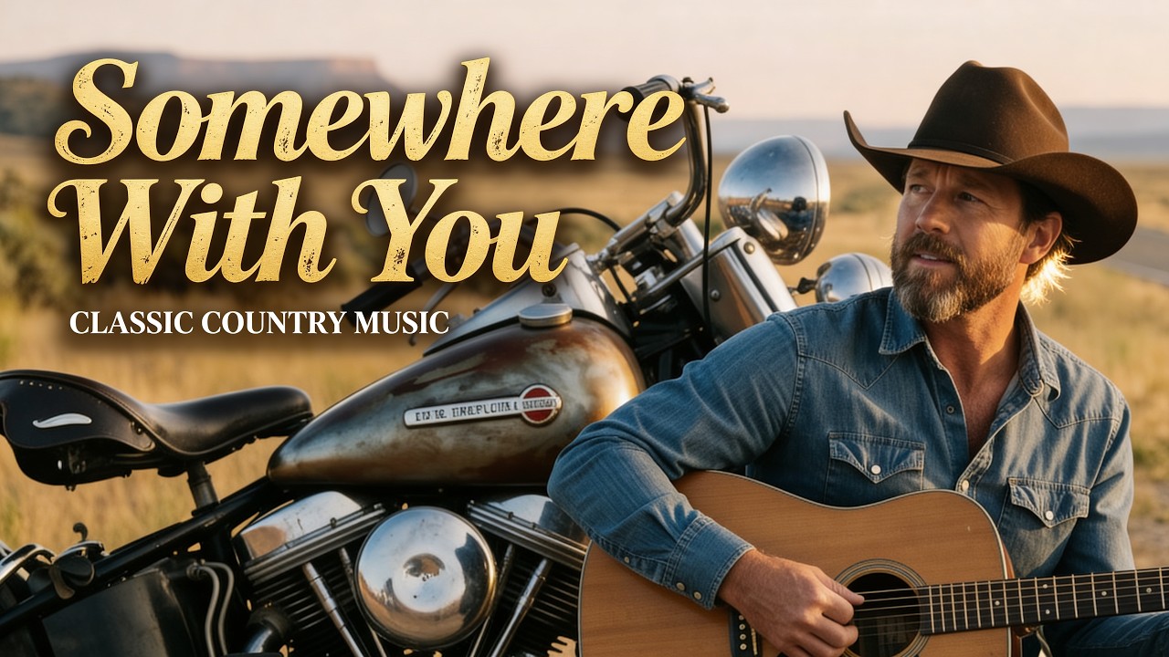 Somewhere With You | Classic Country Road Music | Official Lyric Video