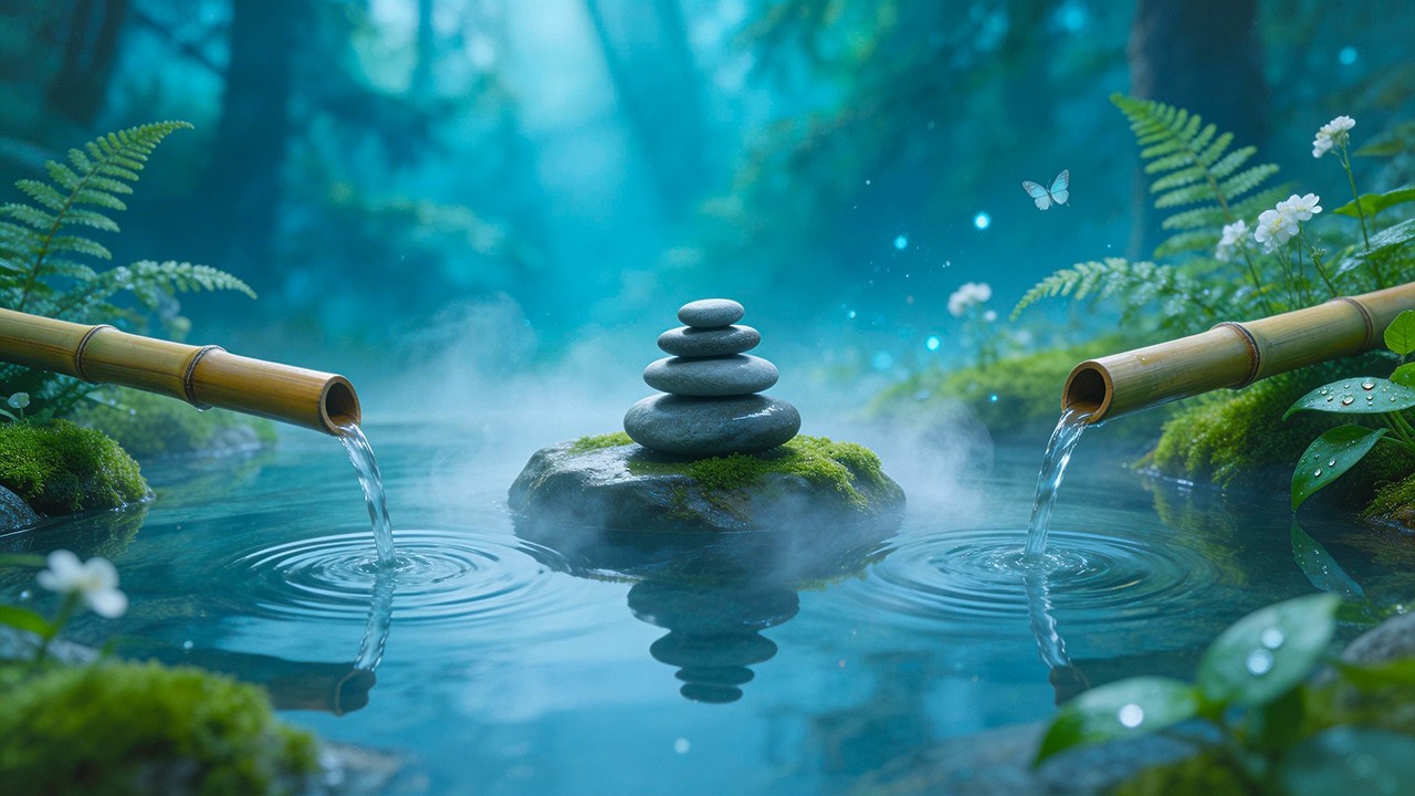 Soothing Piano + Nature Ambience 🍃 Stress-Free Sleep, Relaxation & Focus