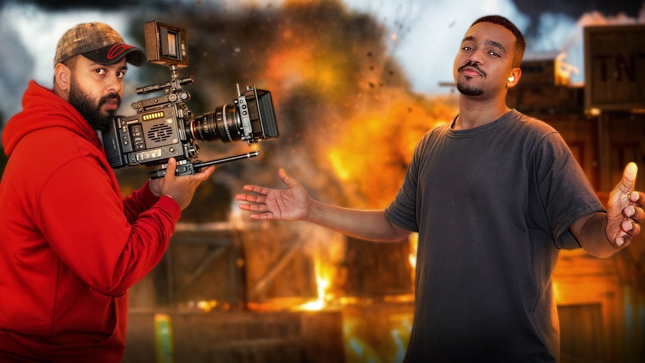 حولت كل شيء لمشهد سينمائي !!!