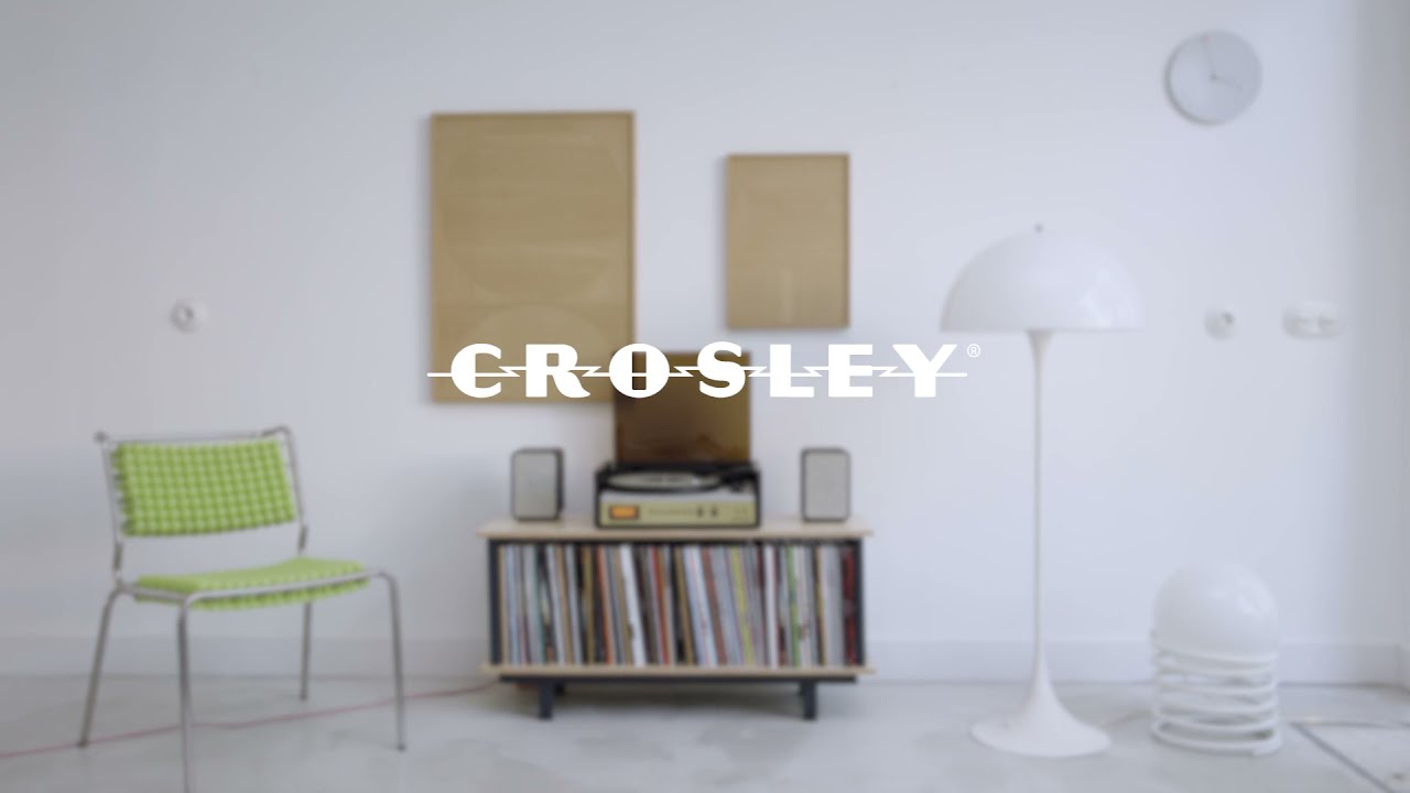 Crosley Coda with External Speakers | Record Player