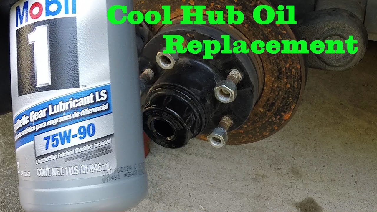 Ranger Boat's Cool Hub oil replacement in 3 min.