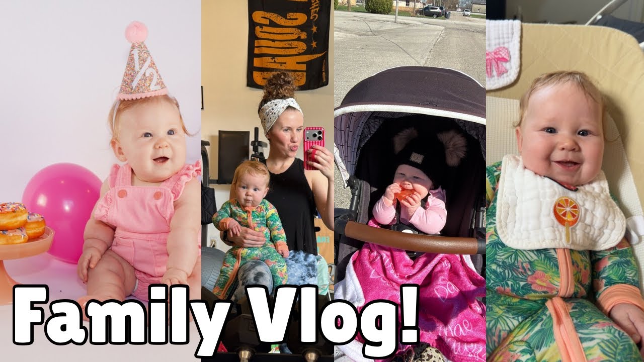 Taking Care Of A Sick Baby! ☹️ | Short Family Vlog!