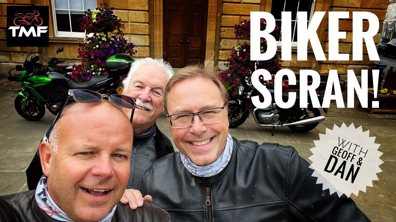 Kawasaki Z900RS ride to Gilks Garage Cafe - Biker Scran with Geoff and Dan! 4K