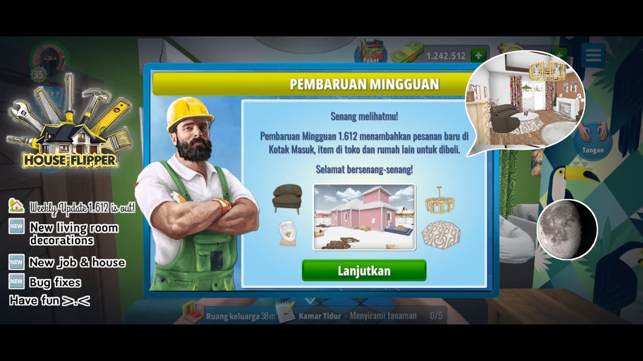 weekly update 1.612 is out! :: overall, its cozy.. •house flipper android 