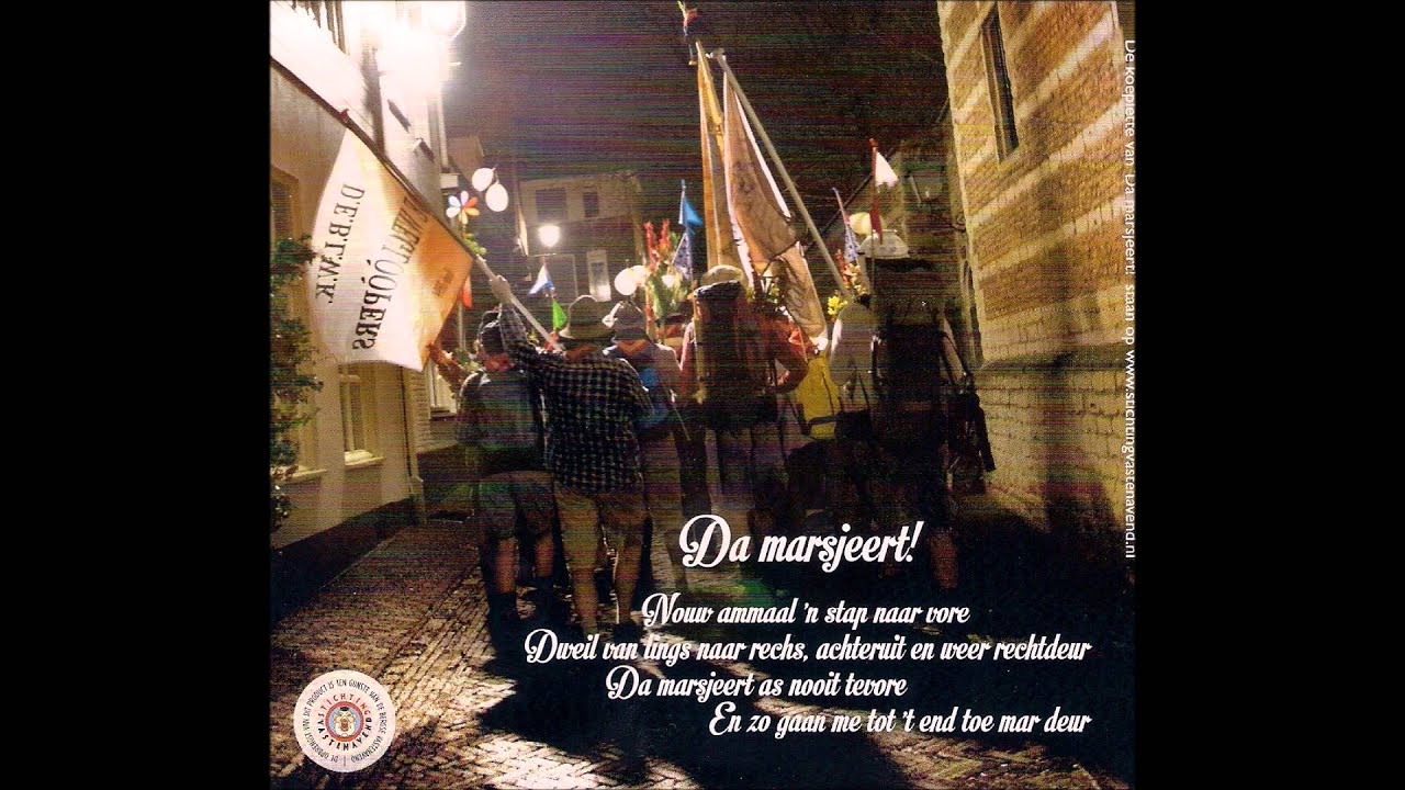 Vastenavend liedje krabbegat 2016 kantje B ''Da Marsjeert!''